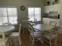 Minutes from sandy beaches. In gated community with pools, hot tub, fitness room