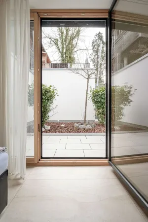 exclusive apartment in romantic site at small sailing harbor