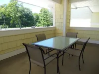 Staterooms 2D, Road View, newly built, seasonal heated pool, beach nearby