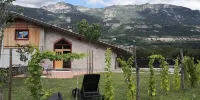 Villa in the vineyards overlooking the mountains