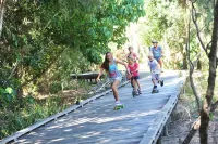 'The Palms on Nautilus' - Beach house on the park & sea