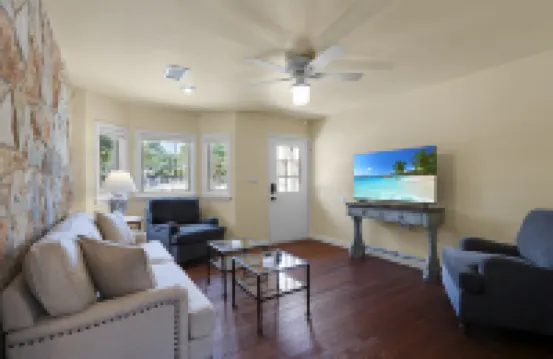 Charming Cottage with Unique Grotto Access - Cozy Hill Country Retreat