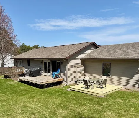 Entire home featuring two master suites. Sleeps 10 total.