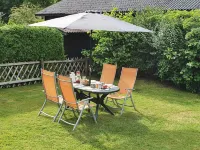 Cozy tent roof house for up to 6 people, free WLAN, fenced property