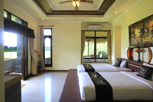 Suara Sidhi Villa Ubud Bali - vue sur la montagne