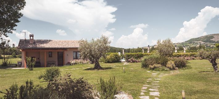 Agriturismo Querceto Отели в г. Губбио