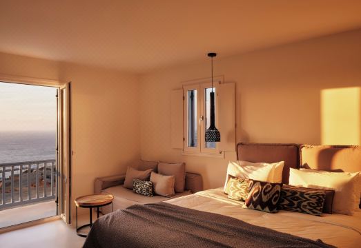 Boho Origin Mykonos 내부 침실