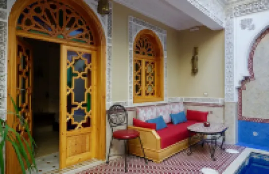 沙哈拉摩洛哥傳統庭院