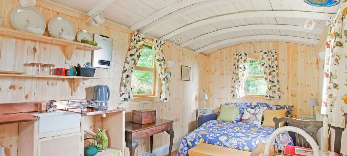 Shepherds Hut Near Exmoor National Park Hotels in Taunton