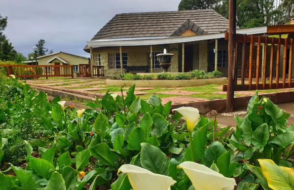 山景小屋自助式烹飪
