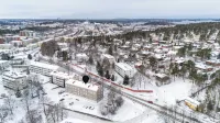 Bright 1BR Apartment next to the Beach Hotels in Lahti