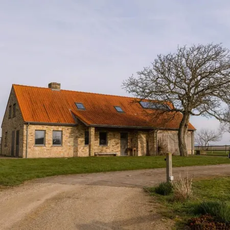 Rustic Family Holiday Home for up to 8 People Located in the Green of the Countryside