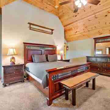 Kim's Cove Motorcycle-Friendly Cabin Features Game Room by RedAwning Rooms