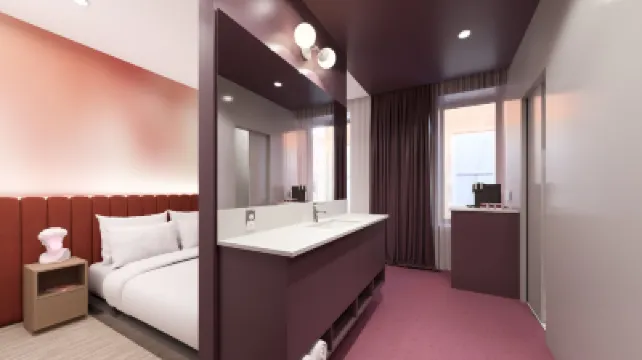 玫瑰隱形酒店 鄰近Gare du Palais的酒店