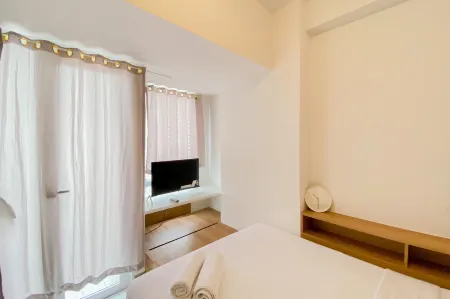 Warm and Simply Look Studio Apartment at Tokyo Riverside Pik 2