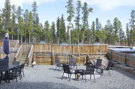 Mountain Haus w/ HOT TUB & large backyard w/firepit. Only 7 mins to downtown Отели в г. Юкон