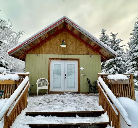 Cozy Romantic Getaway Cabin Отели в г. Найк-Фэрвью
