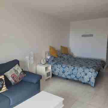 Beautiful Studio Apartment with large South facing balcony & Amazing Sea Views Rooms