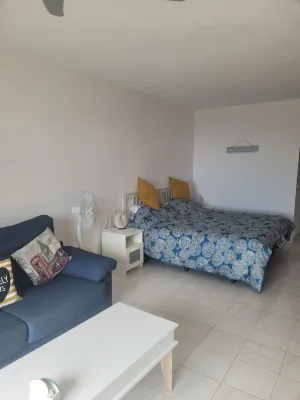 Beautiful Studio Apartment with large South facing balcony & Amazing Sea Views