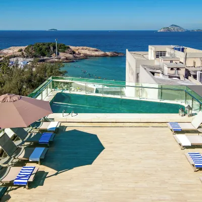 Anna Suites Ipanema by Arena Hotéis Hotels near Arpoador Beach & Devil`s Beach