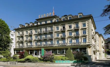 Grand Hotel Europe Отели рядом с достопримечательностью «Natur-Museum Luzern»