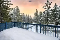 阿凡特別寒灣：距離鑽石峰滑雪場5分鐘有大露台