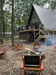 New build A-Frame house in tranquil Houghton Lake with WiFi, AC - WiFi