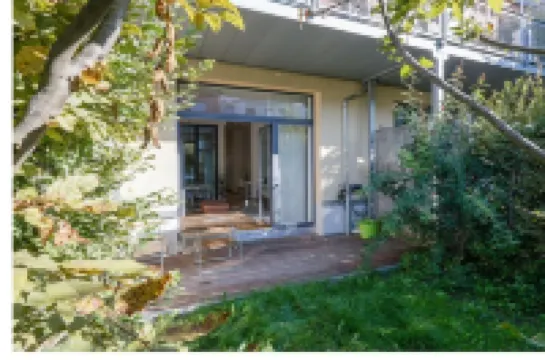 2 room loft apartment with garden and parking space