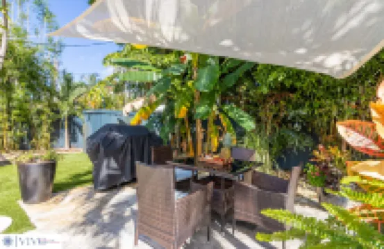 Tropical Oasis with Saltwater Pool and Zen Shower - Stylish Coastal Retreat