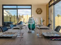 Belle Maison Plain Pied Contemporaine en Ossature Bois à 300 m des Plages