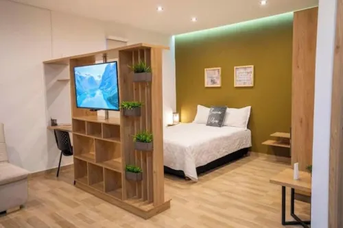 HOT AND COZY APTOESTUDIO. LIVING+COWORKING