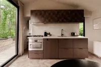 Luxury Spa Tiny House with hottub, in the woods, Japandi style Hotel a Nunspeet