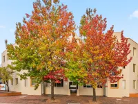 Stylish 1-Bed Stay with Balcony & Study Hotels in Phillip