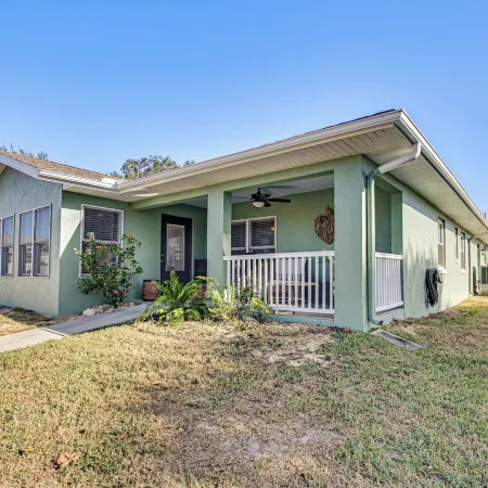 Waterfront Home on Canal w/ Dock & Pedal Boat!