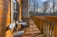 Hot Tub Location Cozy Studio Log Cabin Fireplace - 4-نجوم