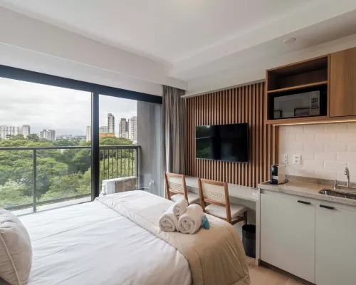 Club Haas Brooklin Hoteles cerca de Vila Olímpica