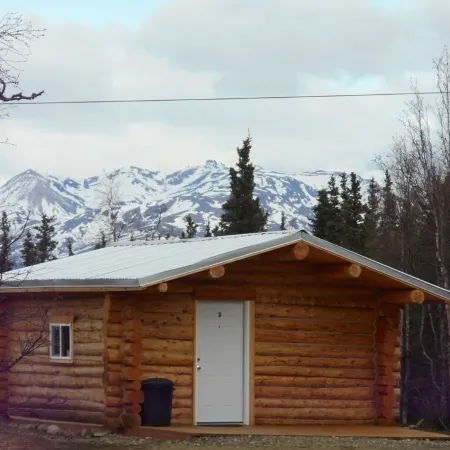 Experience True Alaska secluded Cabin just 15 minutes from Denali National Park.