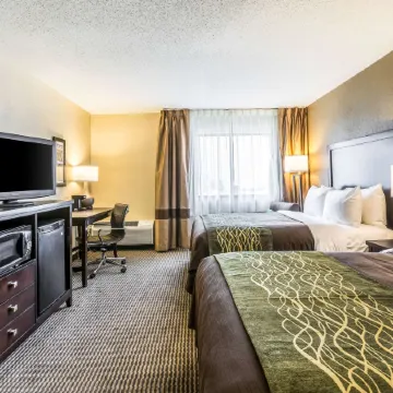 Comfort Inn Downtown Отели рядом с достопримечательностью «Стадион "Нью-Центр-арена"»