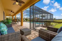 Stunning and spacious, Lake View Home with Private South Facing Pool and Spa