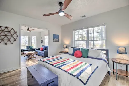 Waterfront, 7 acres; Stunning Home on Coastal Tidal Marsh w/Private Dock