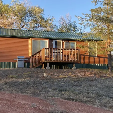 Cozy Log Cabin on Edge of North Dakota Badlands