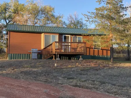 Cozy Log Cabin on Edge of North Dakota Badlands