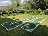 Secret Garden Cottage in LA: Natural Stone Heated Pool/Spa, al fresco dining