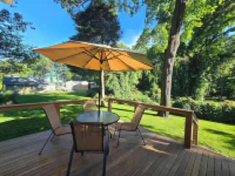 Hamptons Waterview Custom Home with Designer Finishes