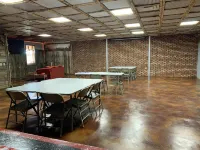 Bunkhouse Cabin The Lazy Buffalo Cache Wichita Mountains Family Reunion Kitchen