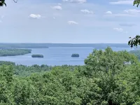 on gorgeous Great Pond (lake), great for families!