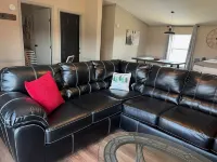 Country home with beautiful views and access to hiking, biking and horse trails.