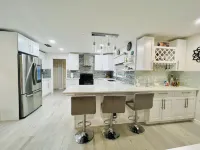 Kick back and relax in this calm, stylish space