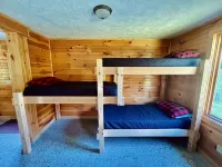 Cabin with beautiful acreage bordering Manistee National Forest Hotels near Diamond Lake