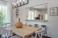 Peak City Perfection- Apex Downtown Walkable, Park Views, Big Yard, Large Groups